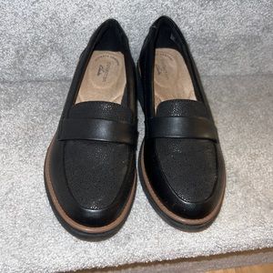 Black ‘Clark’s’ Flats/Loafers | Ultimate Comfort Collection